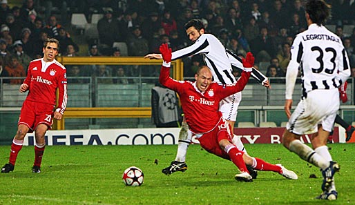 Dezember 2009: Bayern München gewinnt bei Juventus Turin mit 4:1